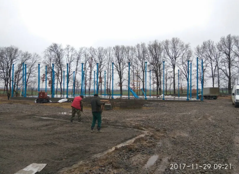 Work continues on the construction of a waste sorting complex in the city of Illinka — Photo 1