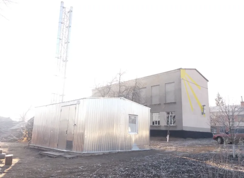 The employees of PJSC "Barskyi mashinobudovny zavod" carried out work on the removal of the boiler rooms of the ZOSH of the Bershad district from the basement premises — Photo 7