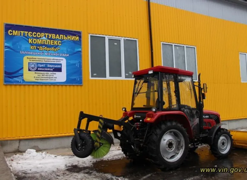 Employees of Bar Machine Building Plant PJSC have completed the installation of equipment for the waste sorting complex of the Illinets Territorial Community — Photo 4