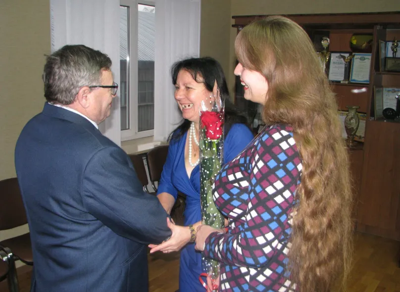 Congratulations on the anniversary - 70 years to the chairman of the board of PJSC Barsky mashzavod from the team — Photo 4