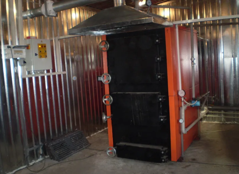 The employees of PJSC "Barskyi mashinobudovny zavod" carried out work on the removal of the boiler rooms of the ZOSH of the Bershad district from the basement premises — Photo 13