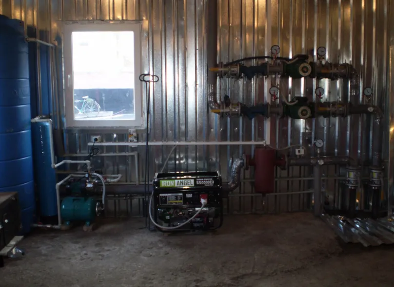 The employees of PJSC "Barskyi mashinobudovny zavod" carried out work on the removal of the boiler rooms of the ZOSH of the Bershad district from the basement premises — Photo 14